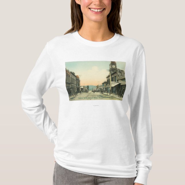 Camiseta Ideia de um negócio StreetSan Luis Obispo, CA (Frente)