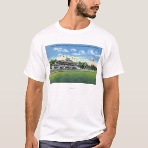 Camiseta Ideia do canal adutor do suporte grande, casa do