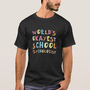 Camiseta Ideia do Colega de Trabalho da Escola de Okayest
