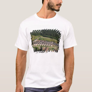 Camiseta Ideia do complexo do monastério