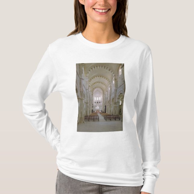 Camiseta Ideia do interior do nave, c.1120-50 (Frente)