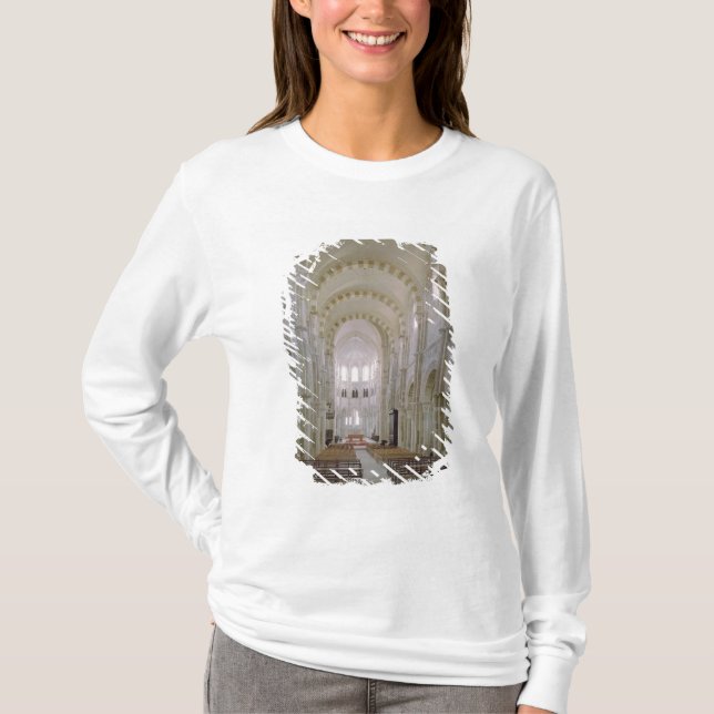 Camiseta Ideia do interior do nave, c.1120-50 (Frente)