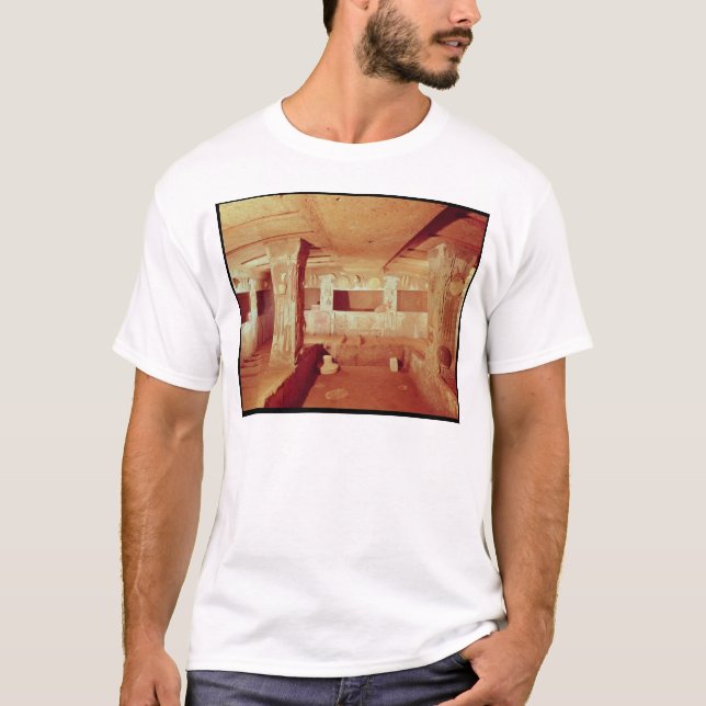 Camiseta Ideia do interior do túmulo (Frente)
