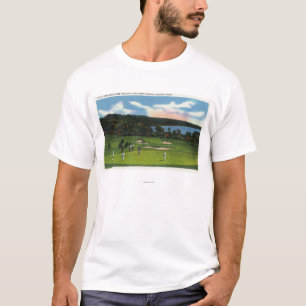Camiseta Ideia do lago Cobbosseecontee e das relações de