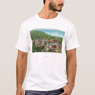 Camiseta Ideia do monte da rua do lago da seção do negóc