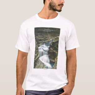 Camiseta Ideia do parque estadual de quedas do diamante
