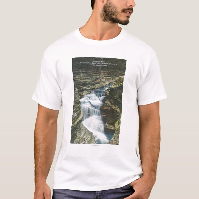 Camiseta Ideia do parque estadual de quedas do diamante (Frente)