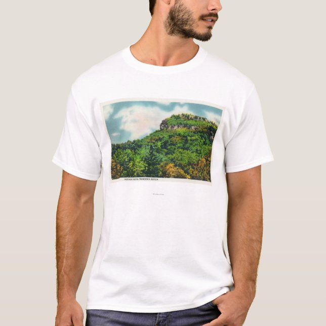 Camiseta Ideia do parque estadual do entalhe de Franconia (Frente)