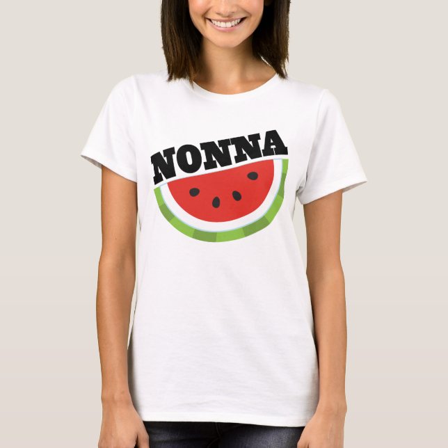 Camiseta Ideia do presente de Nonna (Frente)