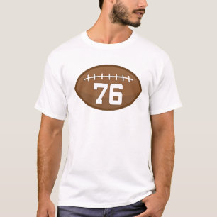 Camiseta Ideia do presente do número 76 do jérsei do