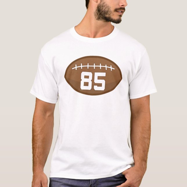 Camiseta Ideia do presente do número 85 do jérsei do (Frente)