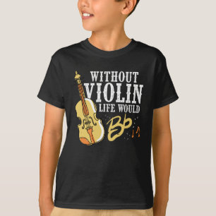 Camiseta Ideia do presente do violinista para o instrumento