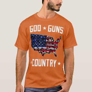 Camiseta Ideia do presente para policiais armas de Deus