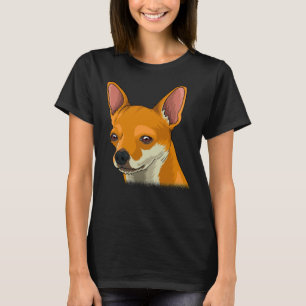 Camiseta Ideia do Proprietário do Cachorro Chihuahua de Cur