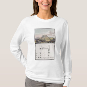 Camiseta Ideia do teatro em Sardis e um plano do Io