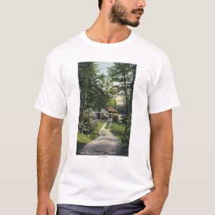 Camiseta Ideia do verde dos violinistas