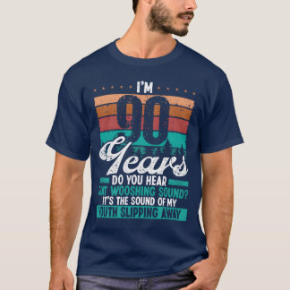 Camiseta Ideia engraçada de aniversário de 90 anos de humor