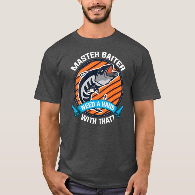 Camiseta Ideia Engraçada de Pesca para Angler Engraçado (Frente)