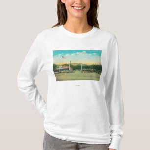 Camiseta Ideia entrada do acampamento da avenida da auto