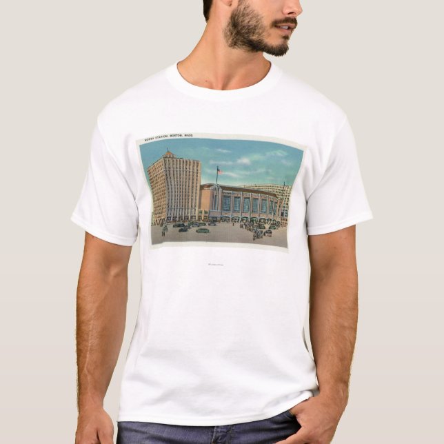 Camiseta Ideia exterior da estação norte (Frente)
