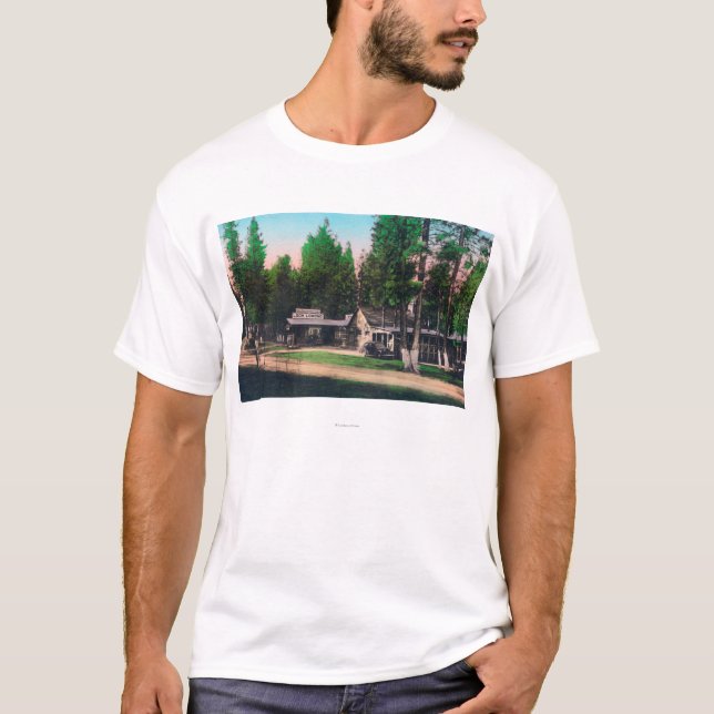 Camiseta Ideia exterior do recurso de Loch Lomond (Frente)