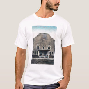Camiseta Ideia exterior do teatro novo de Ridgeway