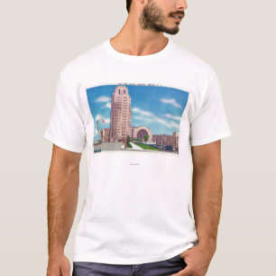 Camiseta Ideia exterior do terminal central Bldg de NY