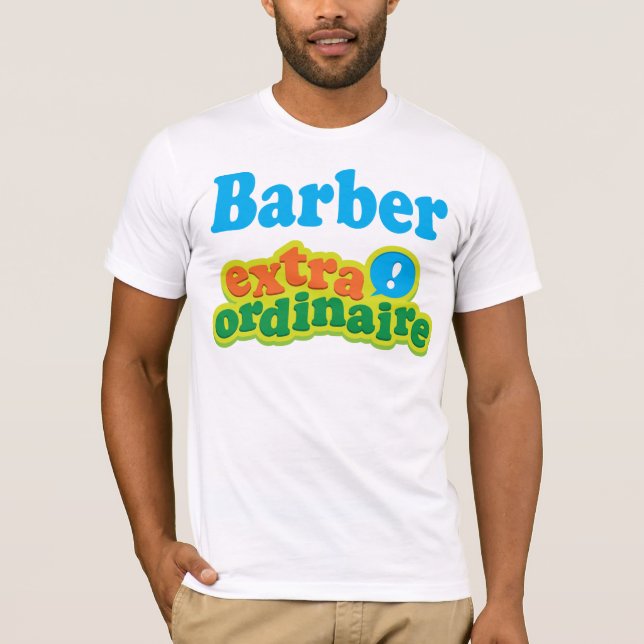 Camiseta Ideia Extraordinaire do presente do barbeiro (Frente)