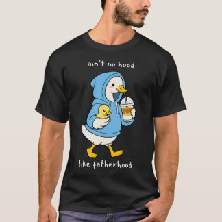 Camiseta Ideia Hilaria de Pato ou Ganso para o Dia dos Pais