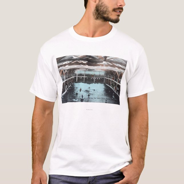 Camiseta Ideia interior de banhos da água salgada de (Frente)