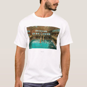 Camiseta Ideia interior dos banhos de natação