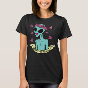 Camiseta Ideia Perfeita De Abdução Do Monstro Do Ofo Da ali