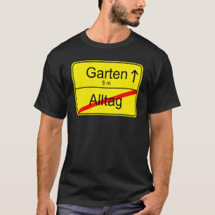 Camiseta Ideia Retro de Ditado de Jardim de Jardinagem