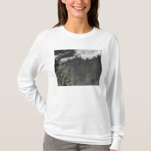 Camiseta Ideia satélite de uma pena 4 da cinza
