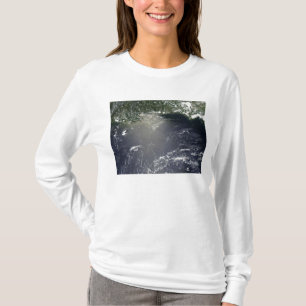 Camiseta Ideia satélite do escape do óleo