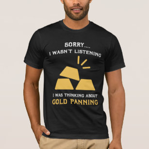 Camiseta Ideias de aniversário Douradas e engraçadas do Min