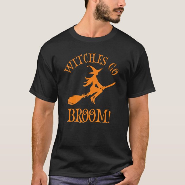 Camiseta Ideias De Bruxas De Halloween Porque Sim, Na Verda (Frente)