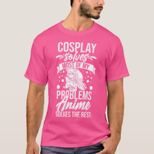 Camiseta Ideias de Cosplayer Cosplay Manga