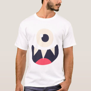 Camiseta Ideias de Figurino Fácil de Monstro de Olhos Gráfi