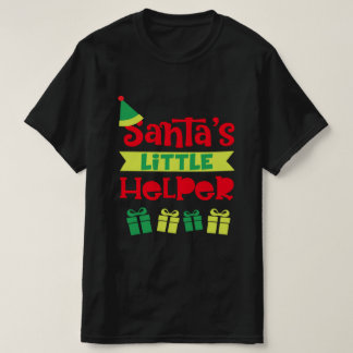 Camiseta Ideias de presentes de Natal do Santas Helper