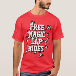 Camiseta Ideias de presentes de Natal para RIDES DE LAP MÁG