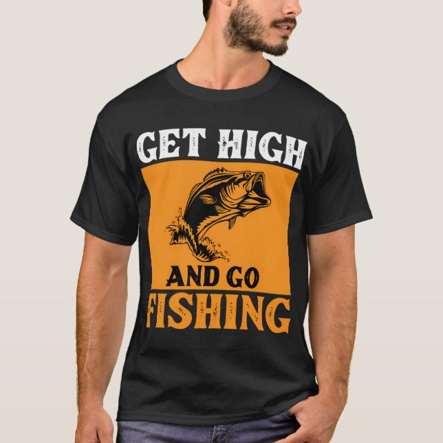 Camiseta Ideias de Presentes para Ir Pescar (Frente)