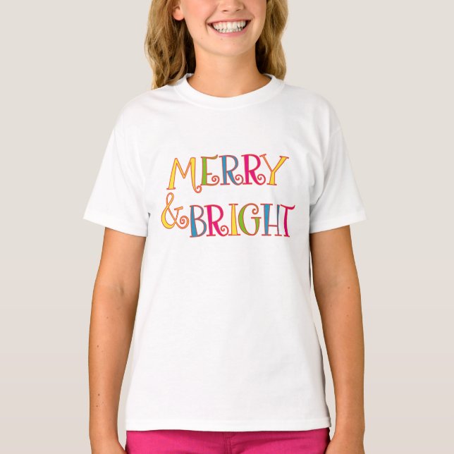 Camiseta Ideias de presentes personalizadas, Feliz de Natal (Frente)