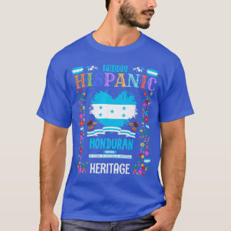 Camiseta Ideias de Roupas com a Bandeira de Honduras para C