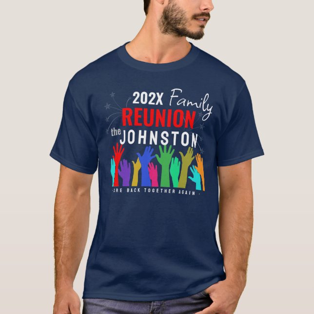 Camiseta Ideias Design de Reunião Familiar Zazzle Brasil