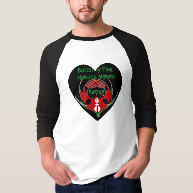 Camiseta Ideias do Coração do Quênia (Frente)