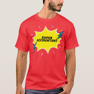 Camiseta Ideias do Super Contabilista Engraçado