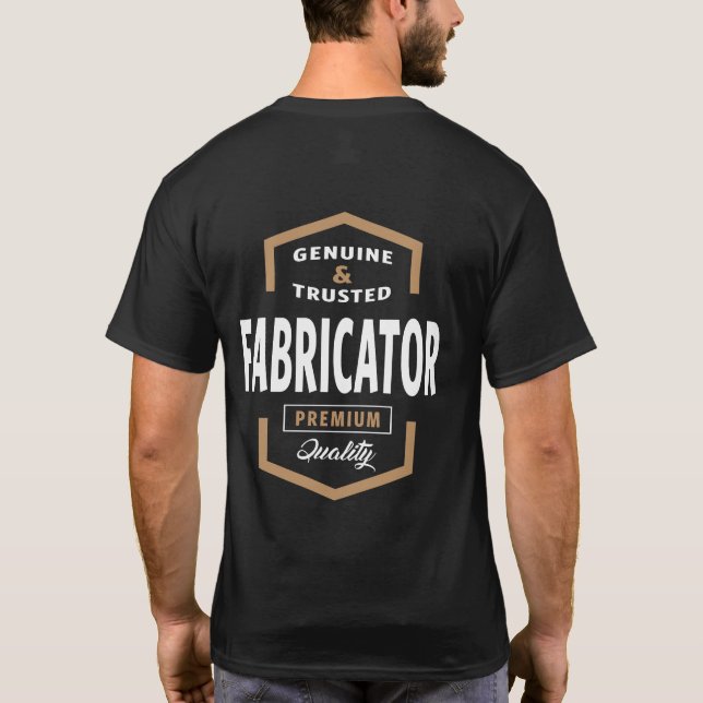 Camiseta Ideias Gift do Fabricador Genuíno (Verso)