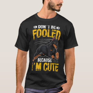 Camiseta Ideias Únicas Para Dobie Doberman Dobe Mamãe Sayin