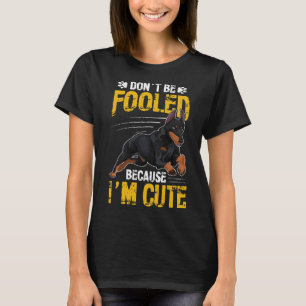 Camiseta Ideias Únicas Para Dobie Doberman Dobe Mamãe Sayin